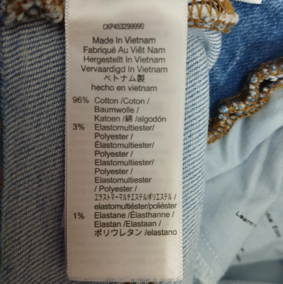 Madewell the Perfect Vintage Jean 27 Light wash Distressed Great UC - Picture 10 of 10